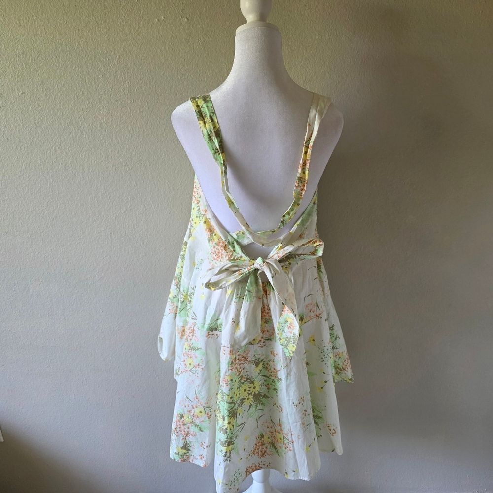 Free People Let The Sun Shine In Printed Tunic / Dress In Light Combo Large - Picture 3 of 8